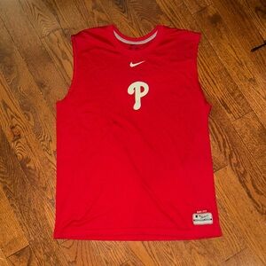 NWOT Phillies Tank Dri-fit. Never worn.